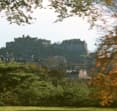 edinburgh with castle in background